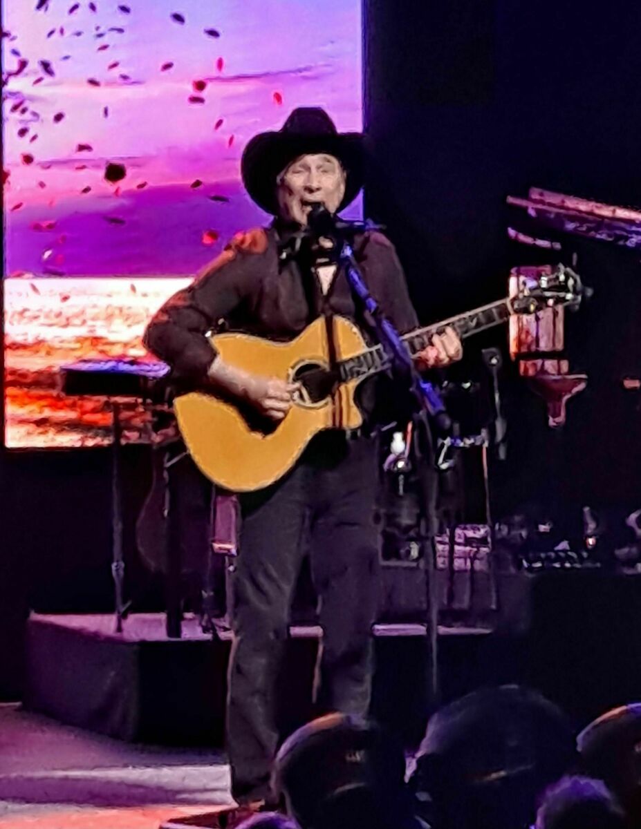 Crowd at a Clint Black show